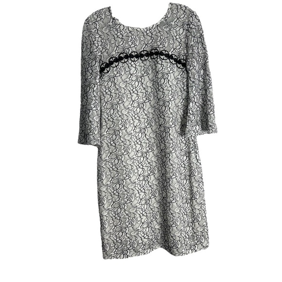 TAYLOR SWIFT’s TAYLOR Piper Piping Dress in Black / White Size 4 - Picture 1 of 8